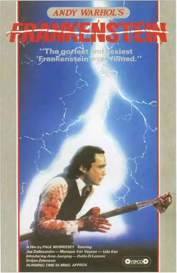 Andy Warhol's Frankenstein cover