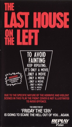 The Last House on the Left cover